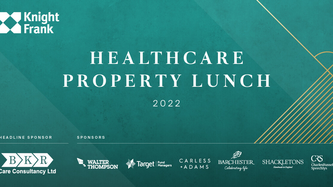 Knight Frank Healthcare Property Lunch