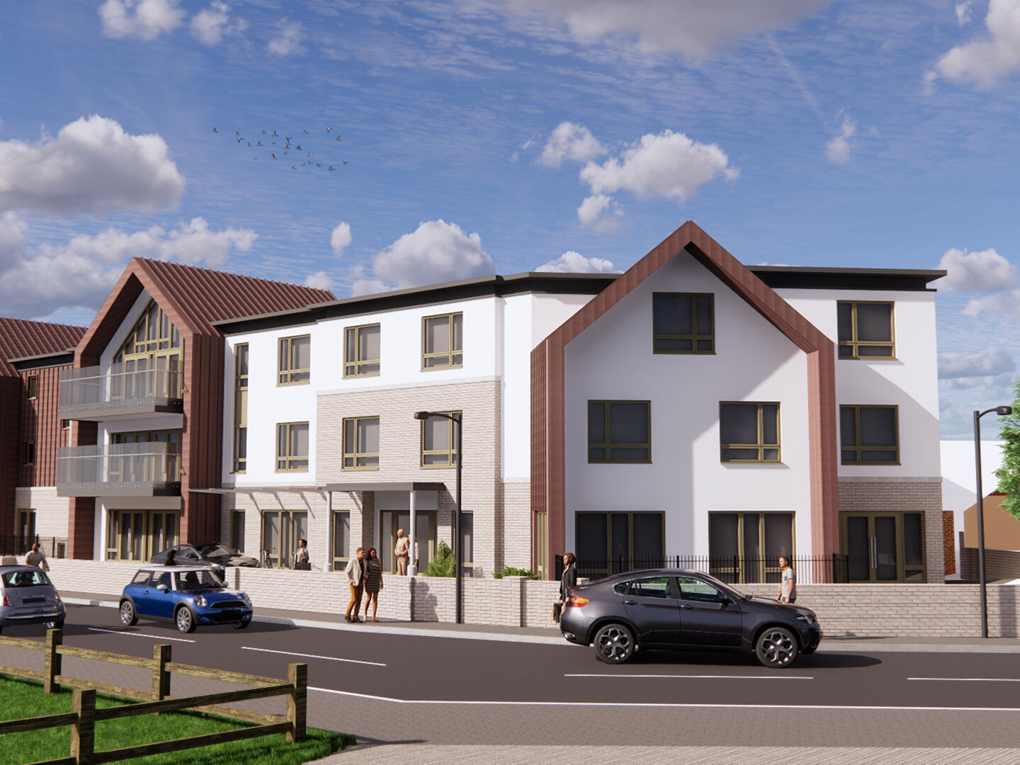 Carless + Adams Architects design care home in Lancing