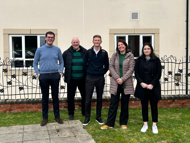 Attendees at Rodwell House for a tech talk