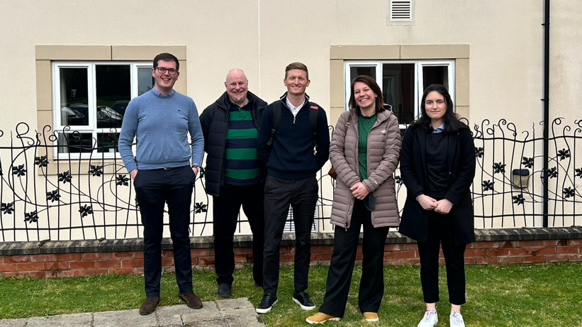 Attendees at Rodwell House for a tech talk