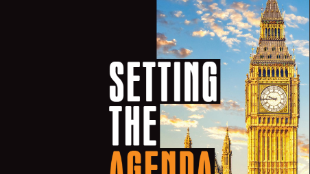 Think Tank Setting the Agenda magazine cover