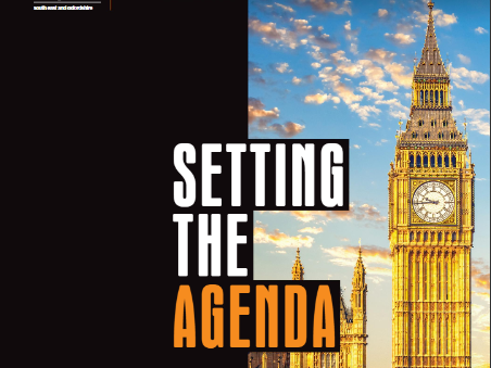 Think Tank Setting the Agenda magazine cover