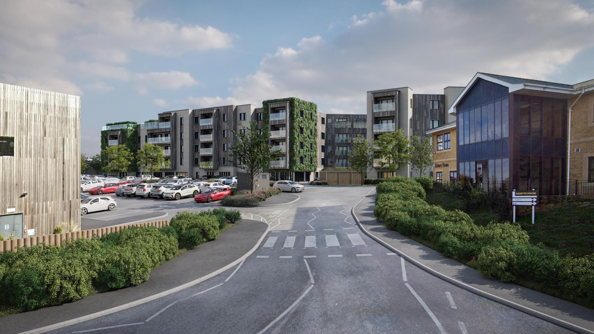 CGI of Whitstable Phase 2 planning received